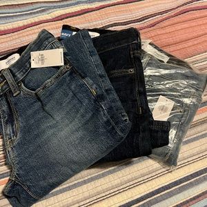 NWT size 6 old navy lot of boys jeans